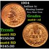 Image 1 : 1904 Indian Cent 1c Grades Choice+ Unc RD