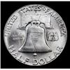 Image 3 : 1948-d Franklin Half Dollar 50c Grades Choice Unc FBL