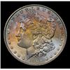 Image 2 : 1902-o Rainbow Toned Morgan Dollar $1 Grades Choice Unc