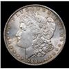 Image 2 : 1886-p Rainbow Toned Morgan Dollar $1 Grades Choice Unc