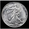 Image 2 : 1938-p Walking Liberty Half Dollar 50c Grades Choice Unc