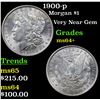 Image 1 : 1900-p Morgan Dollar $1 Grades Choice+ Unc