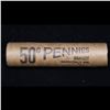 Image 5 : Mixed small cents 1c orig shotgun roll, 1917-d Wheat Cent, 1898 Indian Cent other end, McDnalds Wrap