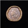 Image 3 : Mixed small cents 1c orig shotgun roll, 1918-s Wheat Cent, 1889 Indian Cent other end, McDonalds Wra