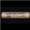 Image 4 : Mixed small cents 1c orig shotgun roll, 1918-s Wheat Cent, 1889 Indian Cent other end, McDonalds Wra