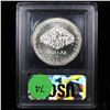 Image 3 : 1987-p Constitution Bicentennial Modern Commem Dollar $1 Graded ms70, Perfection By USCG