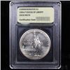 Image 2 : 1986-p Liberty Modern Commem Dollar $1 Graded ms70, Perfection By USCG
