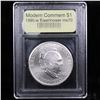 Image 2 : 1990-w Eisenhower Modern Commem Dollar $1 Graded ms70, Perfection By USCG