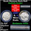 Image 1 : Buffalo Nickel Shotgun Roll in Old Bank Style 'Bell Telephone'  Wrapper 1927 & s Mint Ends Grades