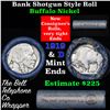 Image 1 : Buffalo Nickel Shotgun Roll in Old Bank Style 'Bell Telephone'  Wrapper 1919 & d Mint Ends Grades