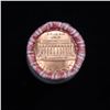 Image 3 : Full 1c orig shotgun roll, 2001-p Lincoln Cent Roll N.F. String & Son Wrapper Grades