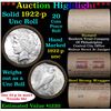 Image 1 : ***Auction Highlight*** 1922-p Uncirculated Peace Dollar Shotgun Roll (fc)