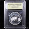Image 2 : Proof 1991-S USO Modern Commem Dollar $1 Graded GEM++ Proof Deep Cameo By USCG
