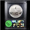 Image 3 : Proof 1995-P Olympics Cycling Modern Commem Dollar $1 Graded GEM++ Proof Deep Cameo By USCG