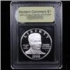 Image 2 : Proof 1998-S Black Patriots Modern Commem Dollar $1 Graded GEM++ Proof Deep Cameo By USCG