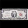 Image 2 : 1963 $2 Red seal United States Note Grades f+
