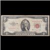 Image 2 : 1953B $2 Red Seal United States Note Grades f+