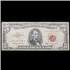 Image 2 : 1963 $5 Red seal United States Note Grades vf+