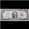 Image 2 : 1963 $2 Red seal United States Note Grades Choice AU