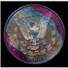 Image 3 : ***Auction Highlight*** 1889-s Rainbow Toned Morgan Dollar $1 Graded Select Unc PL By USCG (fc)