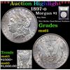 ***Auction Highlight*** 1897-o Morgan Dollar $1 Graded BU+ By USCG (fc)