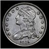 Image 2 : ***Auction Highlight*** 1835 Browning-7 Capped Bust Quarter 25c Graded Unc Details By USCG (fc)