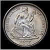 Image 2 : ***Auction Highlight*** 1875-cc Seated Liberty Dime 10c Graded GEM Unc By USCG (fc)