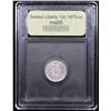 Image 4 : ***Auction Highlight*** 1875-cc Seated Liberty Dime 10c Graded GEM Unc By USCG (fc)