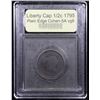 Image 4 : ***Auction Highlight*** 1795 Plain Edge Cohen-5A R3 Liberty Cap half cent 1/2c Graded vg, very good 