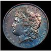 Image 2 : ***Auction Highlight*** 1892-p Colorfully Toned Morgan Dollar $1 Graded Select Unc By USCG (fc)