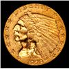 Image 2 : ***Auction Highlight*** 1928-p Gold Indian Quarter Eagle $2 1/2 Graded Select Unc By USCG (fc)
