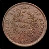 Image 3 : ***Auction Highlight*** 1804 Plain 4 No Stems Draped Bust Half Cent 1/2c Graded Select AU By USCG (f