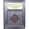 Image 4 : ***Auction Highlight*** 1804 Plain 4 No Stems Draped Bust Half Cent 1/2c Graded Select AU By USCG (f