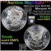 Image 1 : ***Auction Highlight*** 1883-cc /cc Vam 5B I3 R5 Morgan Dollar $1 Graded Choice Unc DMPL By USCG (fc