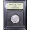 Image 4 : ***Auction Highlight*** 1898-p Barber Quarter 25c Graded GEM++ Unc By USCG (fc)