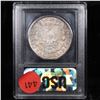 Image 5 : ***Auction Highlight*** 1889-p Colorfully Toned Morgan Dollar $1 Graded GEM Unc By USCG (fc)