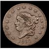 Image 2 : ***Auction Highlight*** 1817 15 stars Mint Error Coronet Head Large Cent 1c Graded vf++ By USCG (fc)