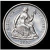 Image 2 : ***Auction Highlight*** 1860-p Seated Liberty Half Dime 1/2 10c Graded GEM+ Unc By USCG (fc)