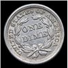 Image 3 : ***Auction Highlight*** 1841/841-p F-105 Top 100 R-4 Seated Liberty Dime 10c Graded Select Unc By US