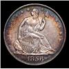 Image 2 : ***Auction Highlight*** 1856-o Seated Half Dollar 50c Graded Choice Unc By USCG (fc)