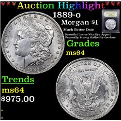 ***Auction Highlight*** 1889-o Morgan Dollar $1 Graded Choice Unc By USCG (fc)