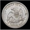 Image 3 : ***Auction Highlight*** 1854-o Arrows Seated Liberty Quarter 25c Graded Choice Unc By USCG (fc)