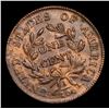 Image 3 : * Highlight Of Entire Auction* 1802 S-236 Draped Bust Large Cent 1c Graded Select Unc RB By USCG (fc