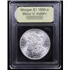 Image 4 : ***Auction Highlight*** 1880-o Micro 'o' Morgan Dollar $1 Graded Choice+ Unc By USCG (fc)