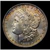Image 2 : ***Auction Highlight*** 1878-s Rainbow Toned Morgan Dollar $1 Graded GEM Unc By USCG (fc)