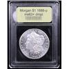 Image 4 : ***Auction Highlight*** 1888-p Morgan Dollar $1 Graded Select Unc+ DMPL By USCG (fc)