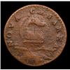 Image 2 : ***Auction Highlight*** 1787 New Jersey Outlined Colonial Cent 1c Graded vf+ By USCG (fc)
