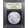 Image 4 : ***Auction Highlight*** 1880-p Morgan Dollar $1 Graded GEM Unc By USCG (fc)