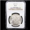 Image 2 : NGC 1884-o Morgan Dollar $1 Graded ms63 By NGC