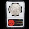 Image 3 : NGC 1884-o Morgan Dollar $1 Graded ms63 By NGC